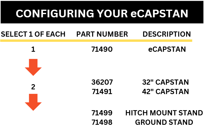 E Capstan Setup Diagram